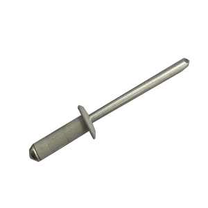 4.8x15 Goosewing Grey Aluminium Dome Head Multigrip Rivet - RAL 080 70 05 - BS 10A05